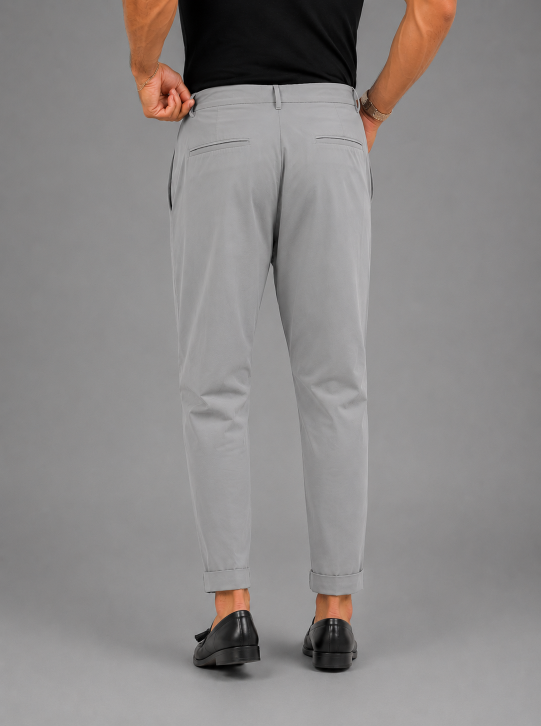 Elegante Stoffhose Herren mit modernem Schnitt und hohem Tragekomfort