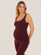 Jumpsuit Schwangerschaft Damen – Nahtloser Umstands-Jumpsuit mit Stretch | Bequem & Atmungsaktiv