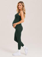 Jumpsuit Schwangerschaft Damen – Nahtloser Umstands-Jumpsuit mit Stretch | Bequem & Atmungsaktiv