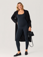 Jumpsuit Schwangerschaft Damen – Nahtloser Umstands-Jumpsuit mit Stretch | Bequem & Atmungsaktiv