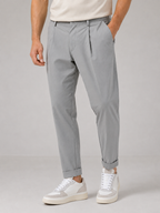 Elegante Stoffhose Herren mit modernem Schnitt und hohem Tragekomfort
