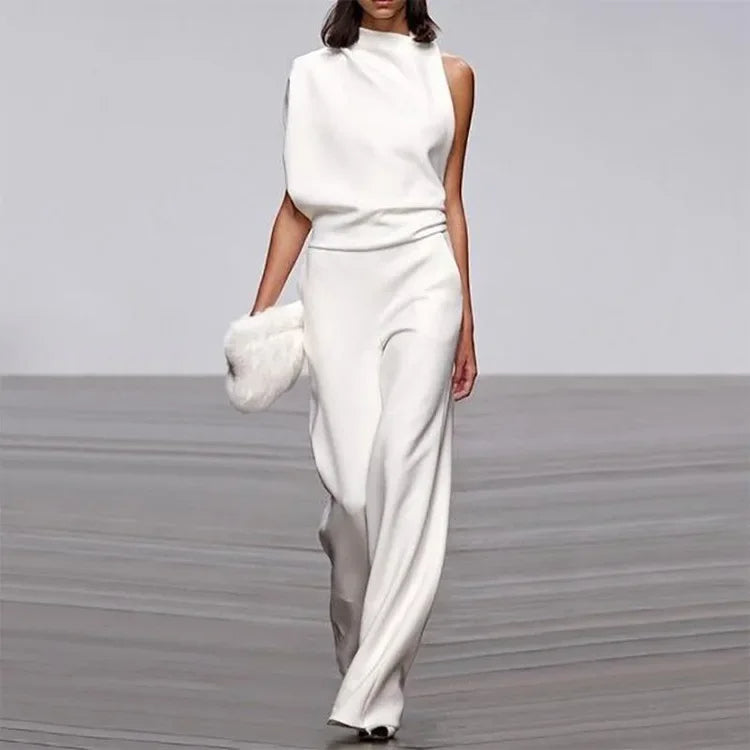 Eleganter Jumpsuit mit Stehkragen von Isabel