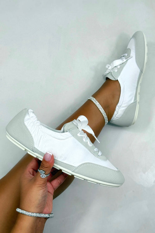 Ballett-Laufschuhe Weiß 2