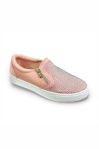 Elegante Sneaker mit Kristallverzierung in Pink 9