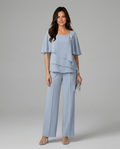 Elegantes Zwei-Teile-Set für Frauen in fließendem Design