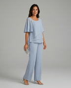 Elegantes Zwei-Teile-Set für Frauen in fließendem Design 3