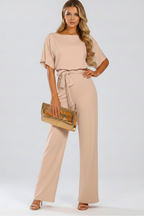 Eleganter, weitbeiniger Jumpsuit für Frauen in verschiedenen Farben. 2