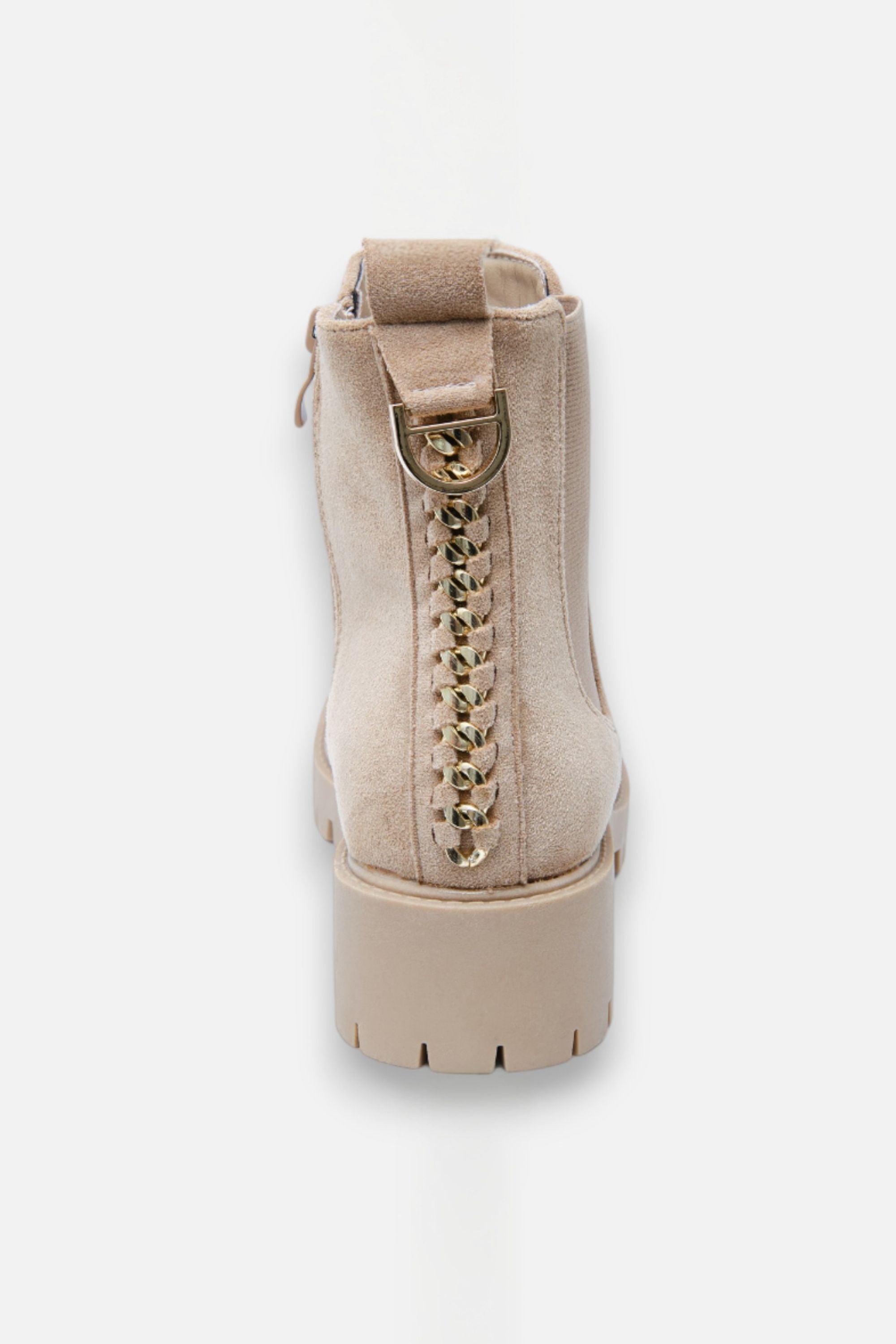 Glitzernde Chainstorm Stiefel in Nude für Damen 11