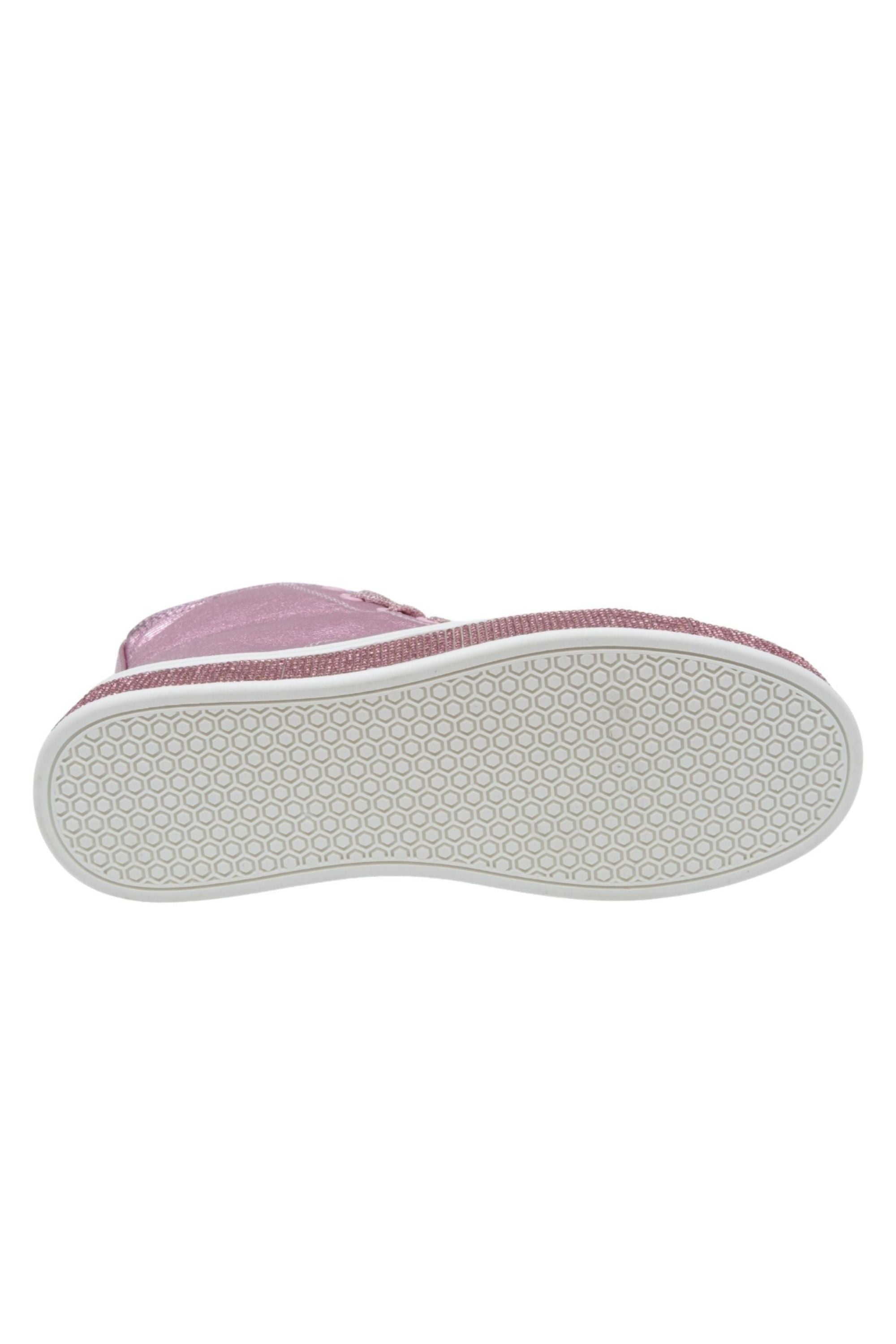 Glitzernde High-Top-Sneaker Pink 10