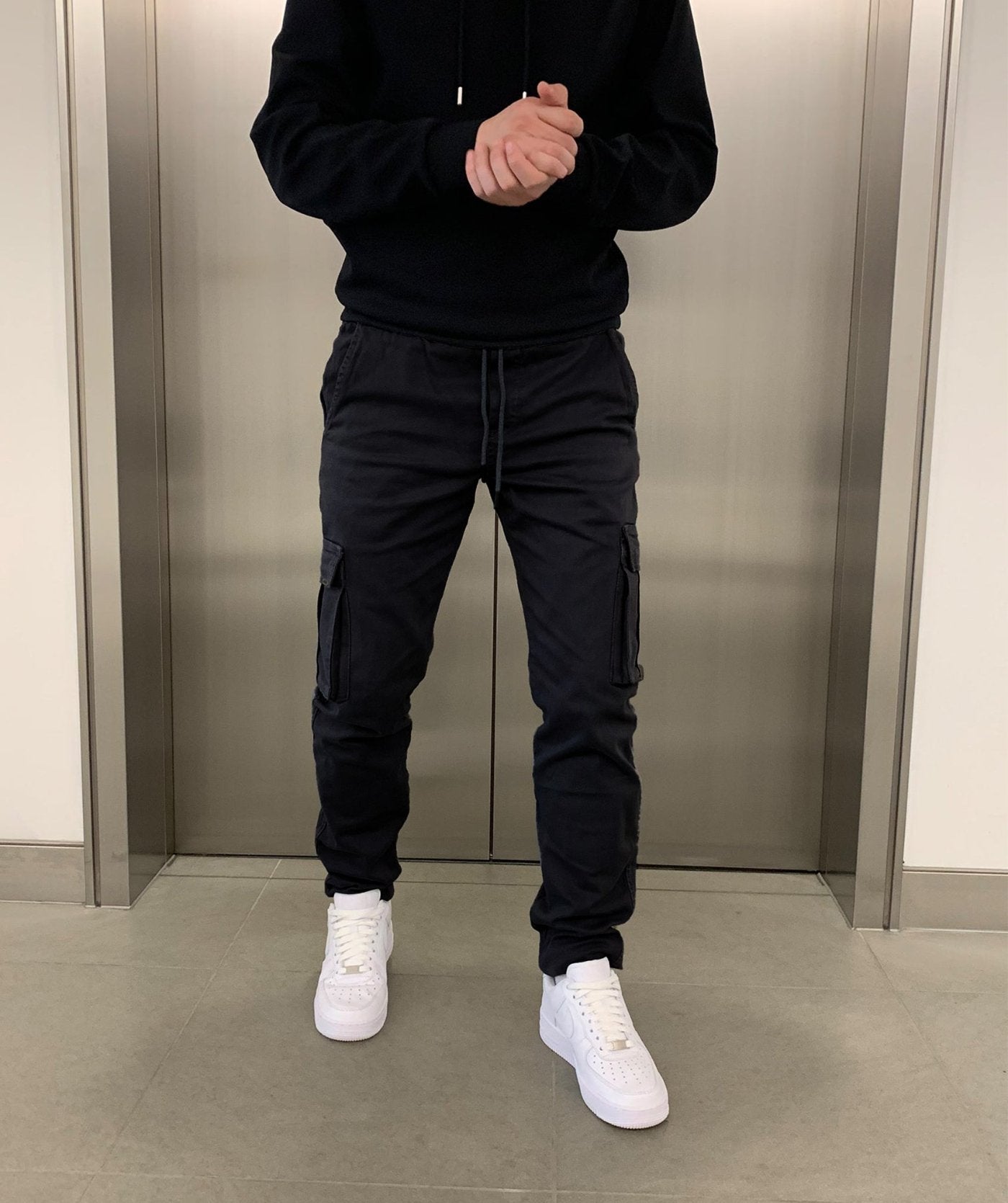 Cargo Jogginghose Grau für Herren 2