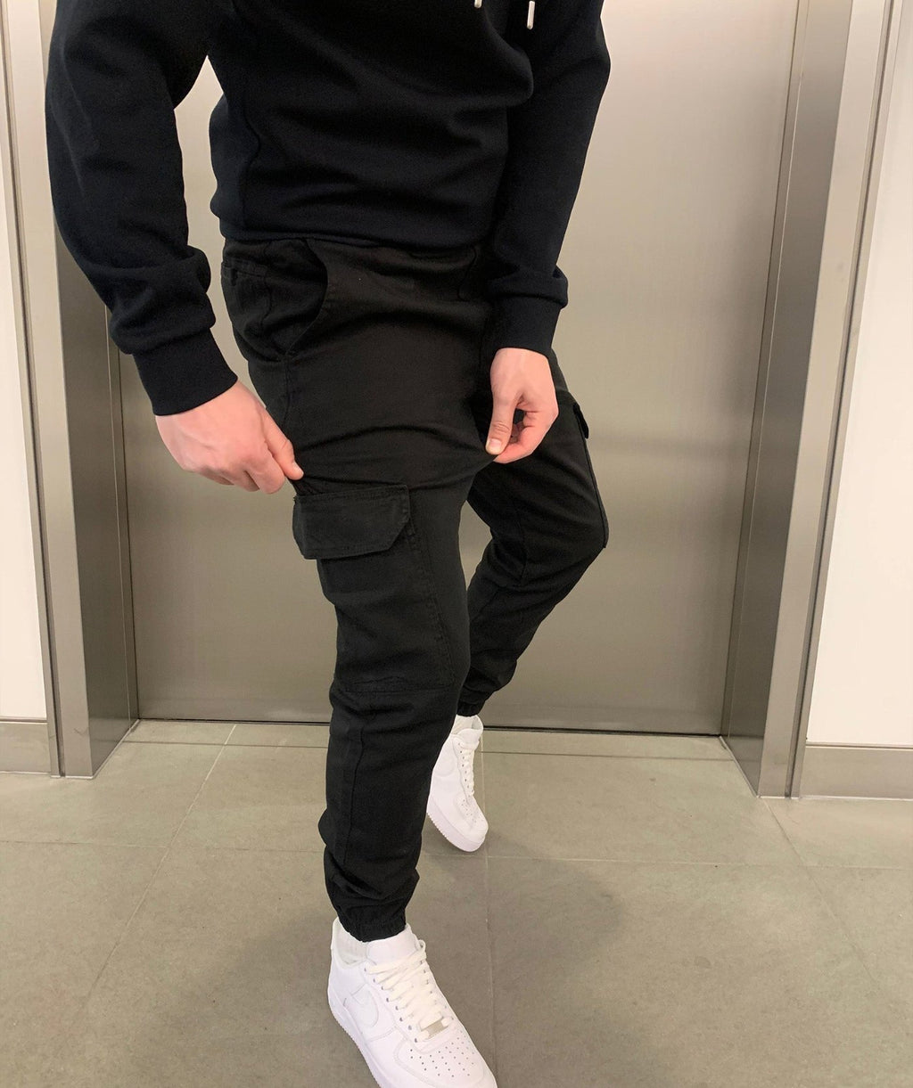 Cargo Jogginghose schwarz für Herren 2