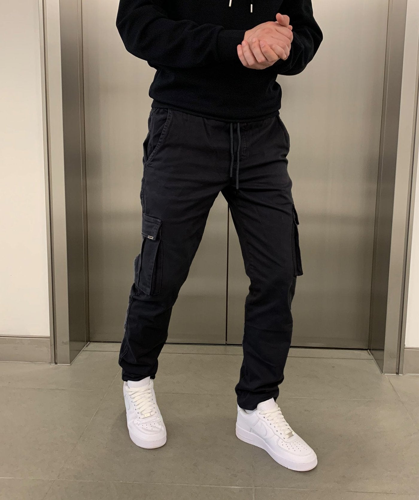 Cargo Jogginghose Grau für Herren 3