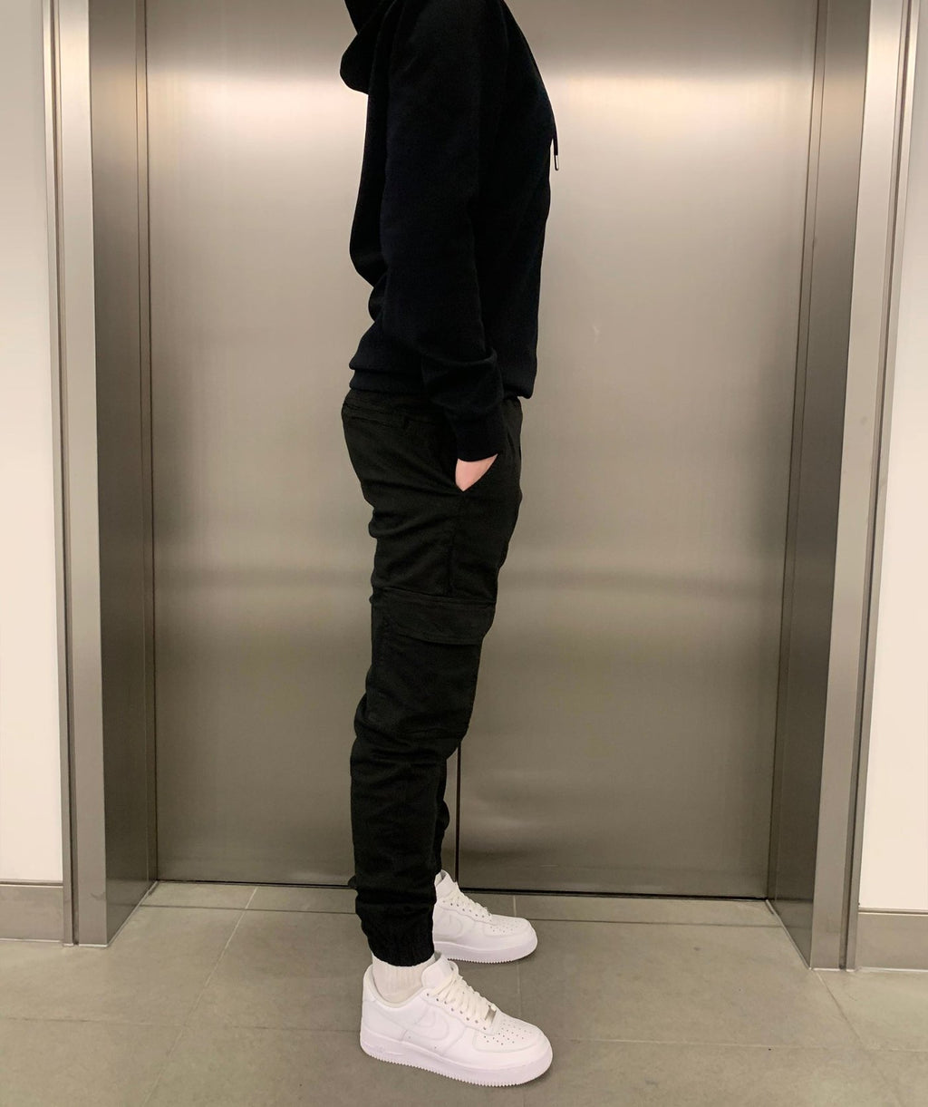 Cargo Jogginghose schwarz für Herren 3