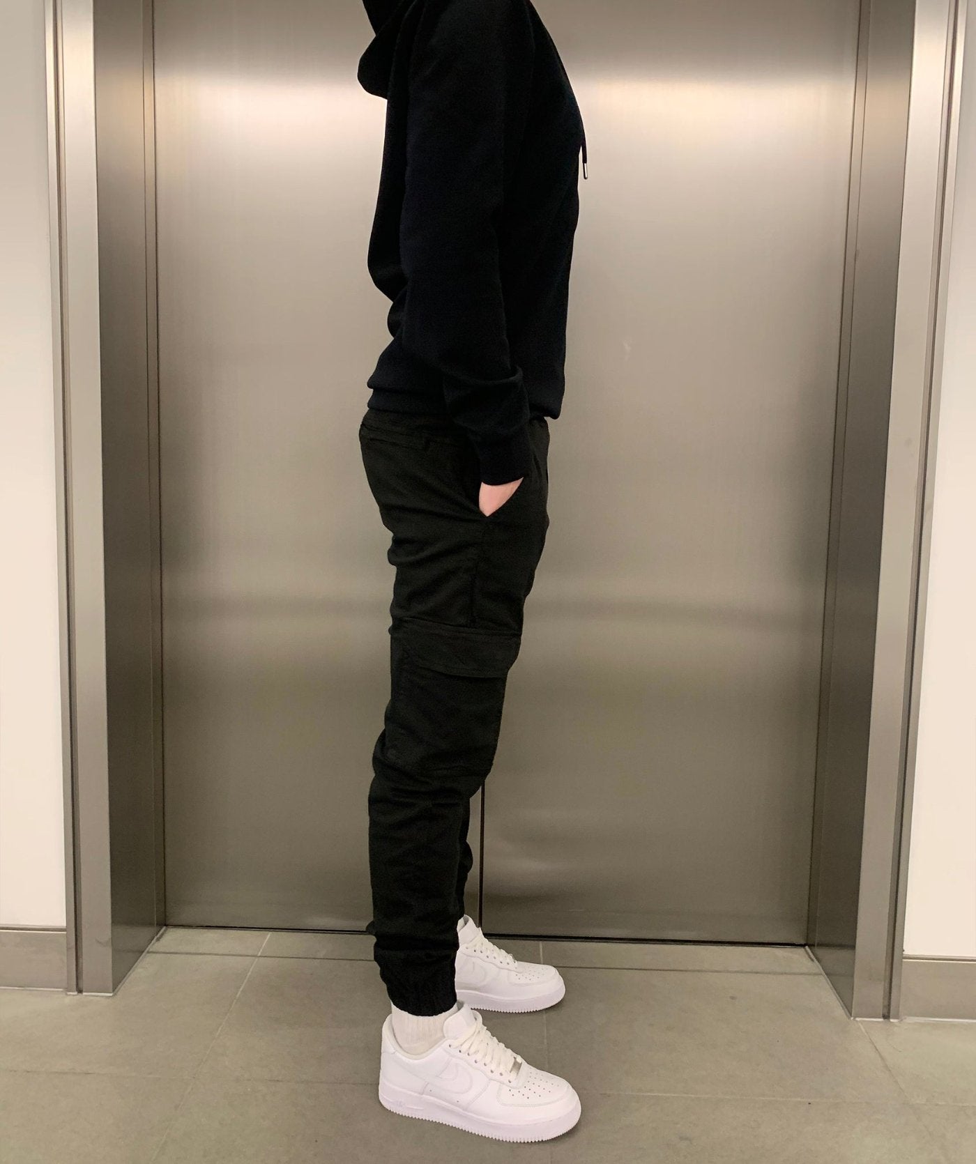 Cargo Jogginghose schwarz für Herren 3