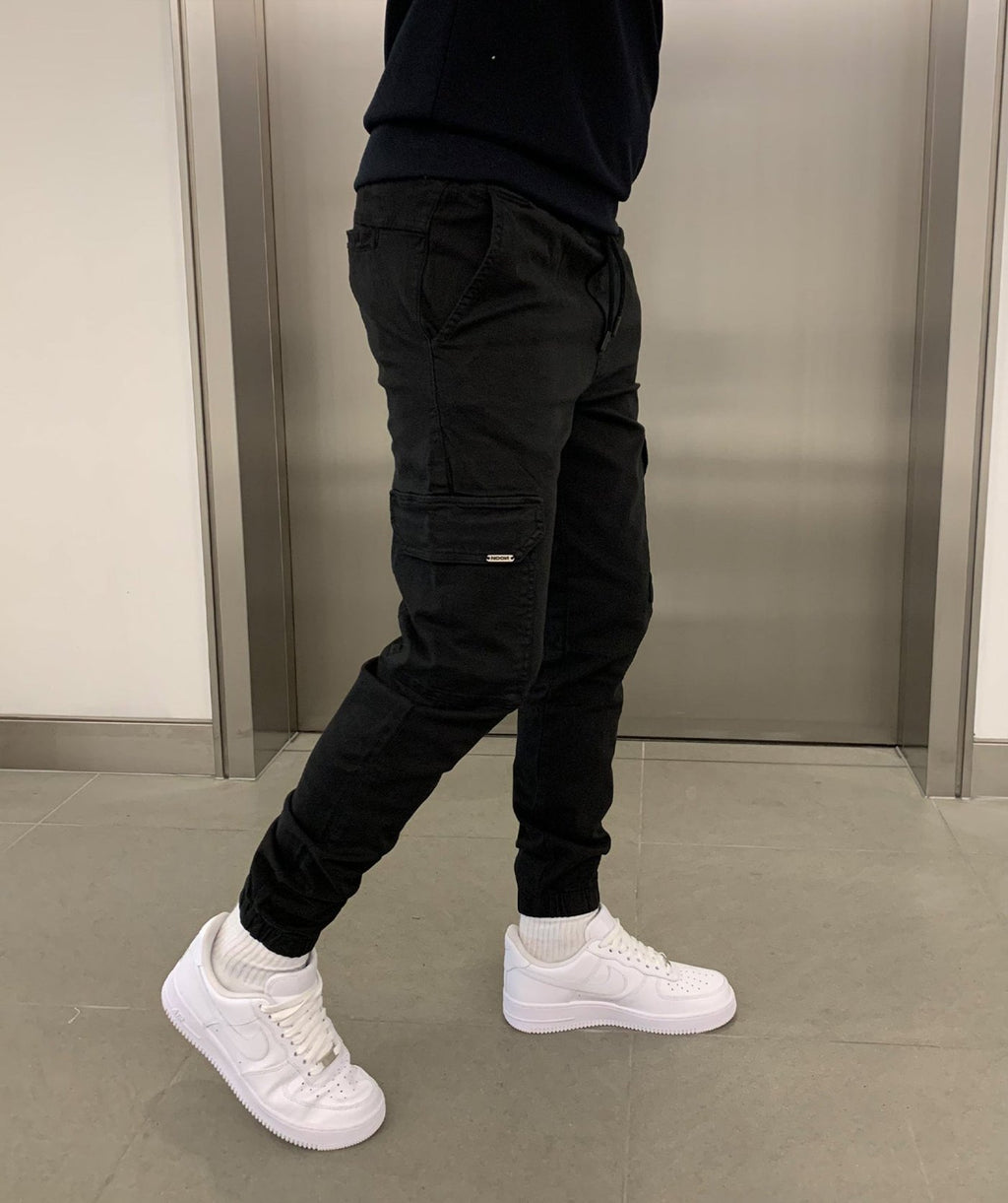Cargo Jogginghose schwarz für Herren 4