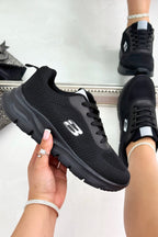 Schnürschuhe Schwarz für den Alltag 2