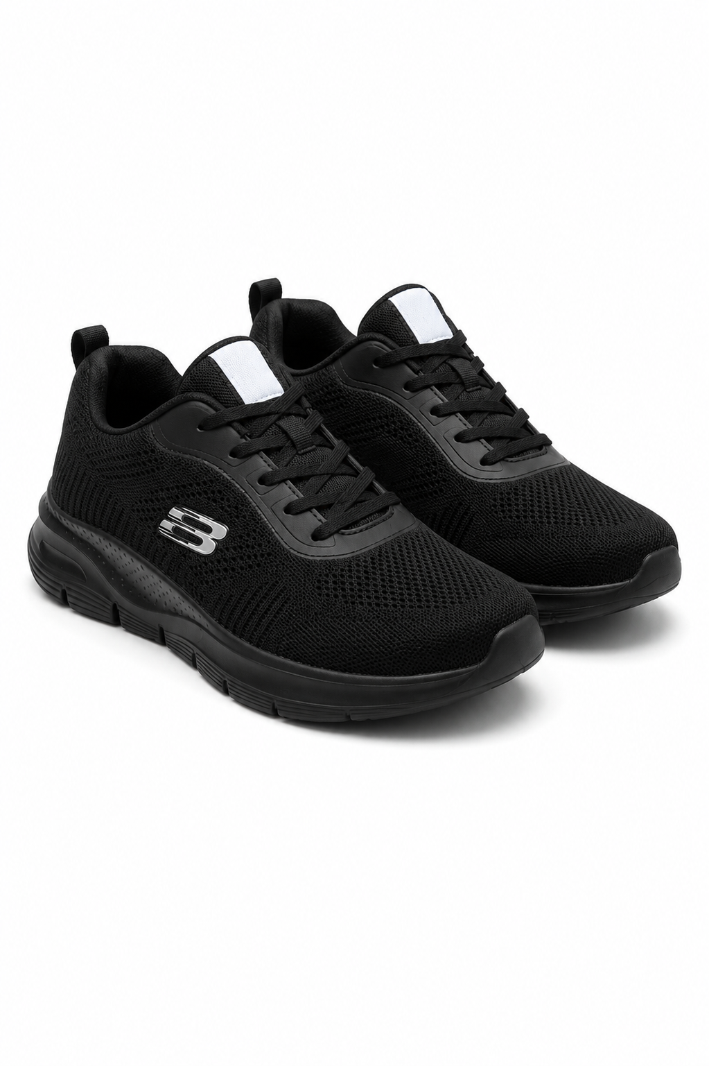 Schnürschuhe Schwarz für den Alltag 4