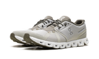 On Running Cloud 5 Chalk Grove Sneaker in Beige mit atmungsaktivem Mesh-Obermaterial. 2