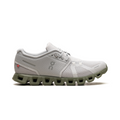 On Running Cloud 5 Sneaker in Gletschergrau und Resedagrün