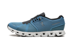 On Running Cloud 5 Sneaker in Niagara Blau und Schwarz, atmungsaktiv und leicht. 7