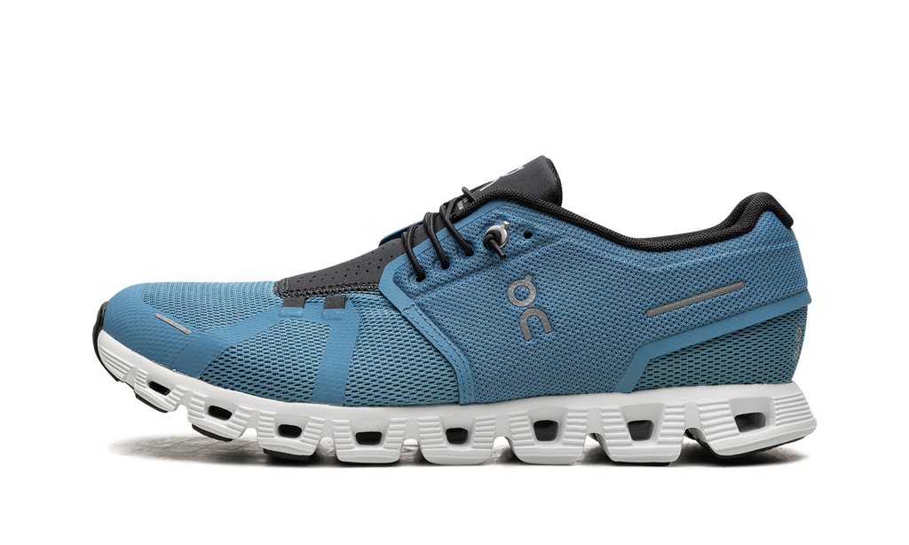 On Running Cloud 5 Sneaker in Niagara Blau und Schwarz, atmungsaktiv und leicht. 7
