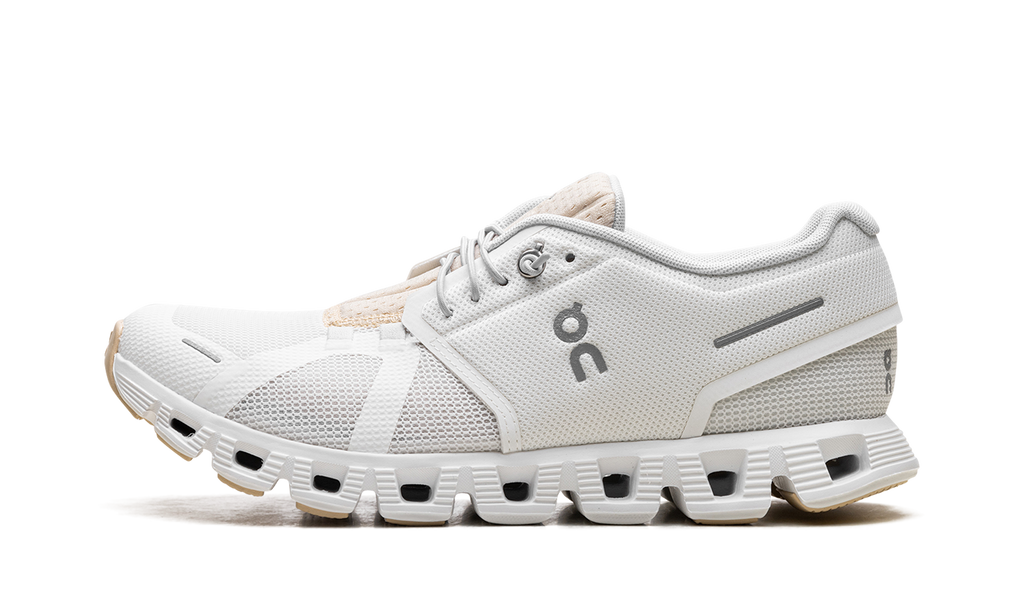 On Running Cloud 5 Push Laufschuhe in Ivory Savannah für Komfort und Agilität. 7