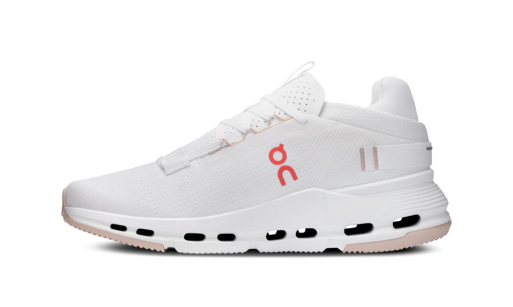 On Running Cloudnova 2 Weiße Flamme Sneaker für Damen 2