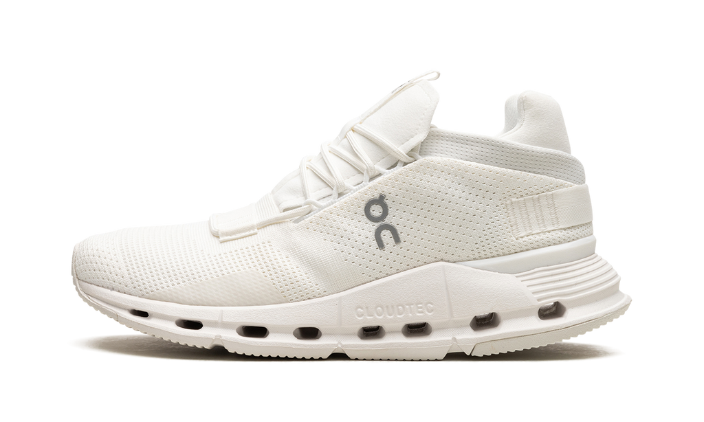 On Running Cloudnova Nachhaltige-Weiße Sneaker für den täglichen Gebrauch. 7