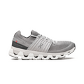 On Running Cloudswift 3 Laufschuhe in Grau und Blau, sportlich und elegant.