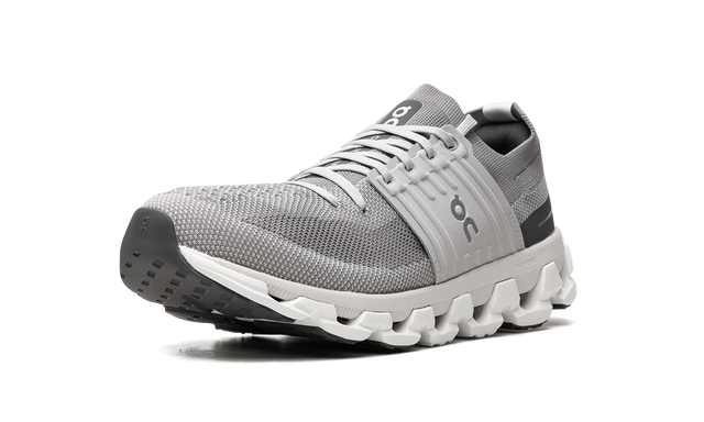 On Running Cloudswift 3 Laufschuhe in Grau und Blau, sportlich und elegant. 4