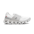 On Running Cloudswift 3 in Weiß Frost für Frauen, atmungsaktiv und elegant.
