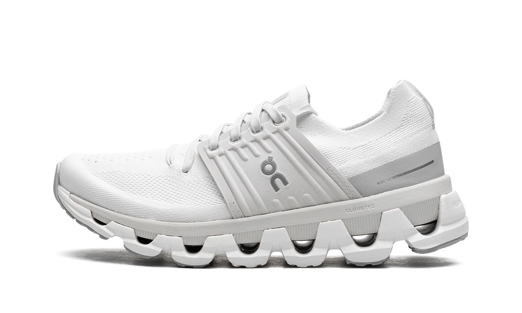 On Running Cloudswift 3 in Weiß Frost für Frauen, atmungsaktiv und elegant. 7