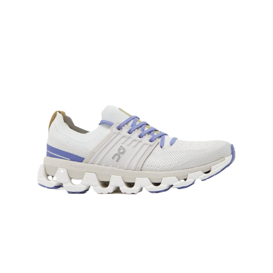 On Running Cloudswift 3 in Weiß und Blaubeere für Frauen