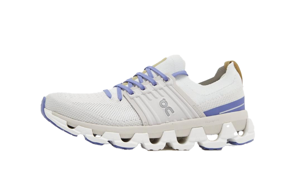 On Running Cloudswift 3 in Weiß und Blaubeere für Frauen 2