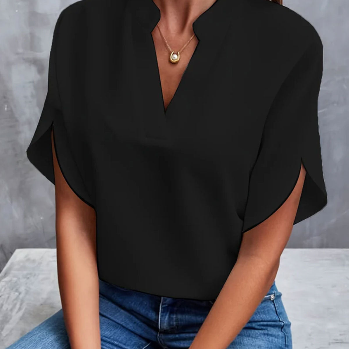 Seidenflüster Bluse für Frauen in elegantem Design. 4