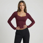 Elegantes Langarmshirt für Frauen in verschiedenen Farben. 6