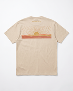 Wüsten-Fata-Morgana T-Shirt, Rückseitendetail Grafikdruck – Pursesnet