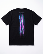 Elektrischer Puls T-Shirt, Rückseitendetail Grafikdruck – Pursesnet