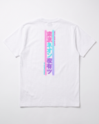 Neon Tokio T-Shirt, Rückseitendetail Grafikdruck – Pursesnet